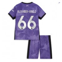 Liverpool Alexander-Arnold #66 3rd trikot Kinder 2023-24 Kurzarm (+ Kurze Hosen)